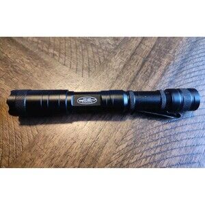LED Flashlight Battery Police Security Sleuth 2.0 W/ Slide Focus 3 Mode 350lumen